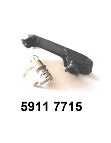 poignée de porte gauche