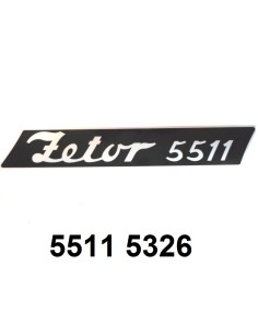 autocollant ZETOR 5511