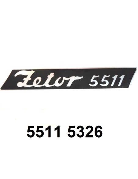 autocollant ZETOR 5511