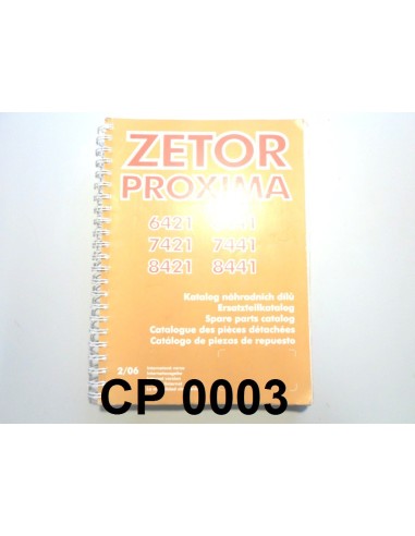 catalogue pièces détachées Proxima 6421/78441