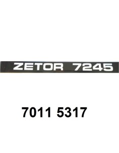 autocollant "ZETOR 7245" droit