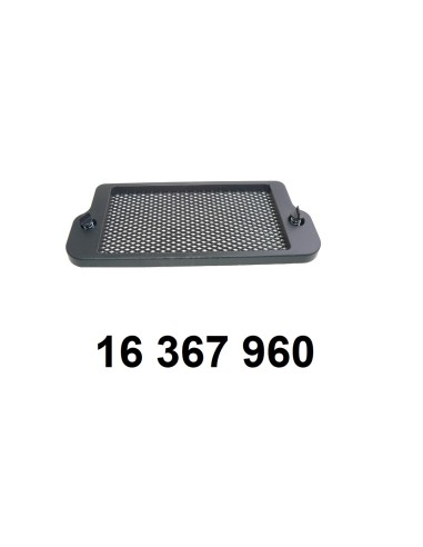 grille de ventilation sur cabine