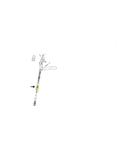 écrou de suspension de roue.