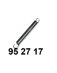ressort de rappel de butée et pédale de frein.
