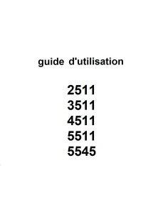 guide d'utilisation série 5.