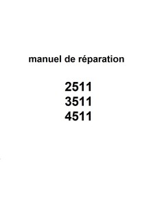 Manuel de réparation série 5.