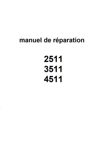 Manuel de réparation série 5.