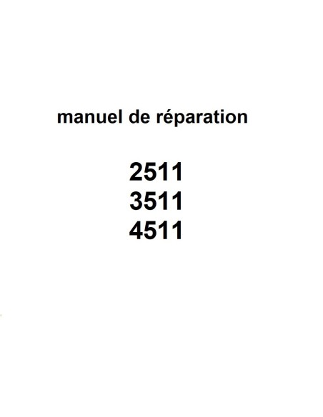 Manuel de réparation série 5.