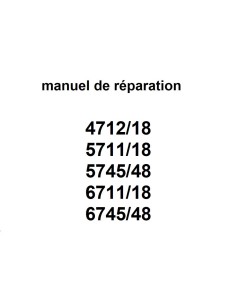 manuel de réparation série 7.