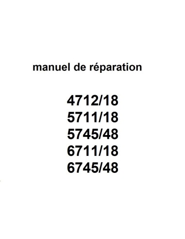 manuel de réparation série 7.
