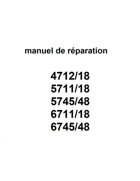 manuel de réparation série 7.