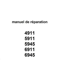 Manuel de réparation série 9.