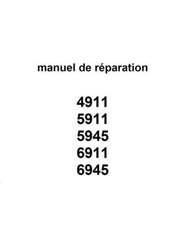 Manuel de réparation série 9.