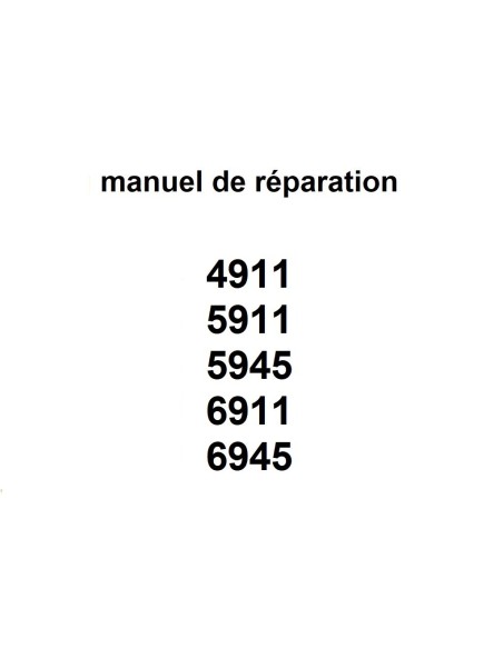 Manuel de réparation série 9.