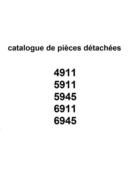 catalogue de pièces détachées 49-59-6911