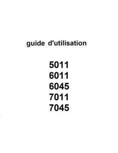 guide d'utilisation série 10.