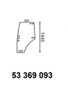 vitre de porte droite (teintée).