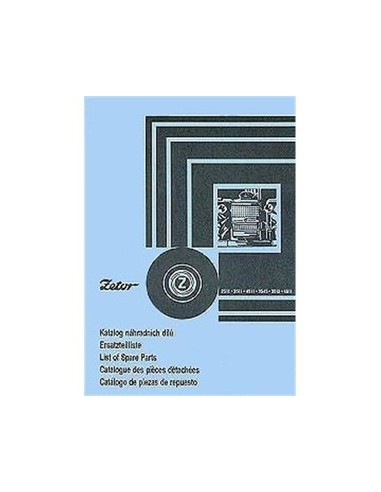 catalogue de pièces détachées 2511 à 4511