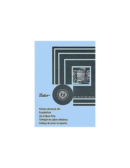 catalogue de pièces détachées 2511 à 4511