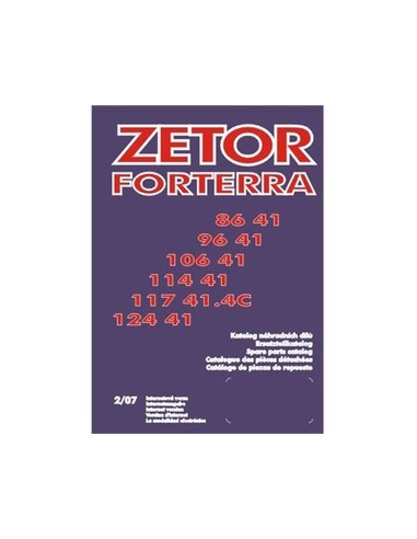 catalogue de pièces Forterra 8641 à 12441.