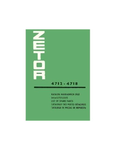 catalogue de pièces détachées 4712/18