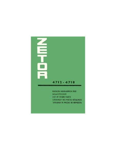 catalogue de pièces détachées 4712/18