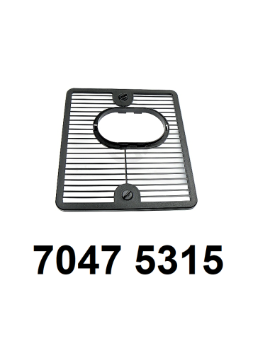 grille supérieure de capot .
