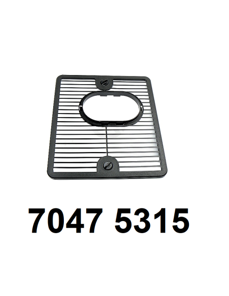 grille supérieure de capot .
