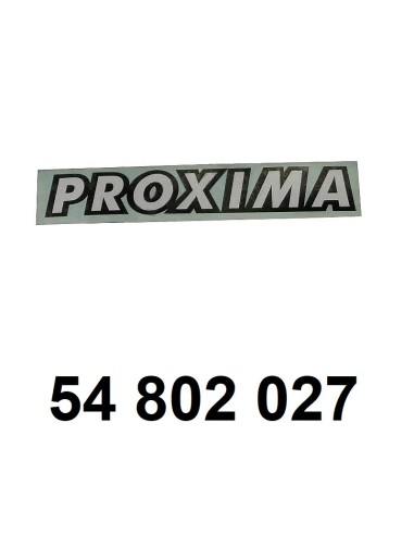 autocollant PROXIMA gauche.