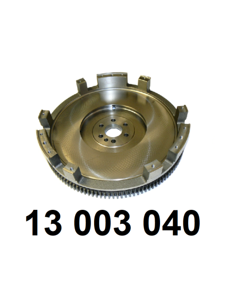 volant moteur avec couronne de démarrage.
