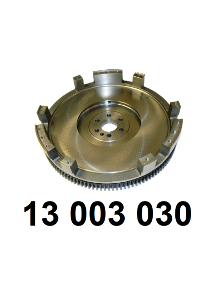 volant moteur avec couronne de démarrage.