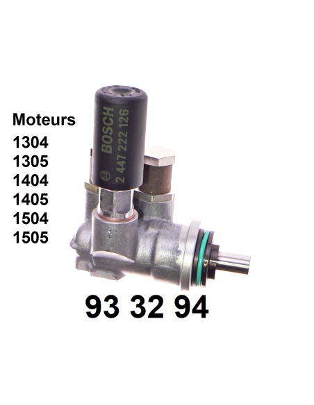 pompe d'alimentation complète.