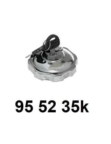 Bouchon de réservoir avec clé