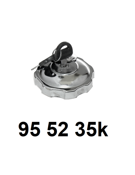 Bouchon de réservoir avec clé