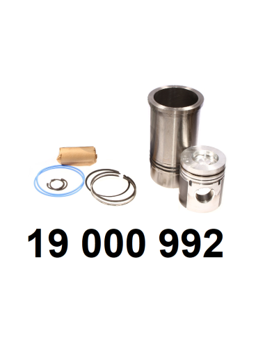 ensemble chemise-piston 105 mm.