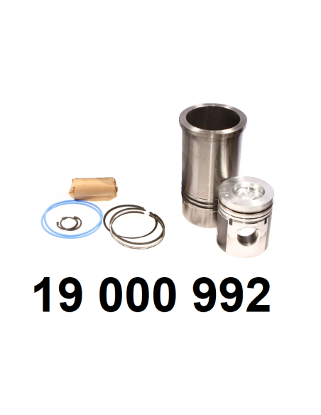 ensemble chemise-piston 105 mm.