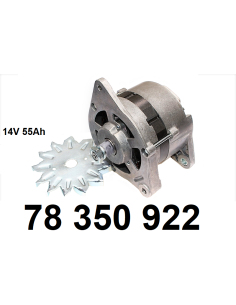 alternateur 14V 55A.
