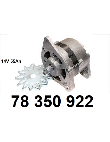 alternateur 14V 55A.