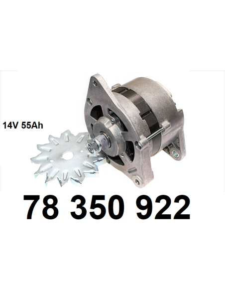 alternateur 14V 55A.