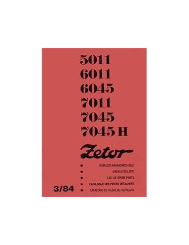 catalogue pièces détachées 5011 - 7045.