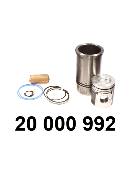 ensemble chemise/piston 105 mm.