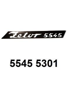 autocollant "ZETOR 5545".