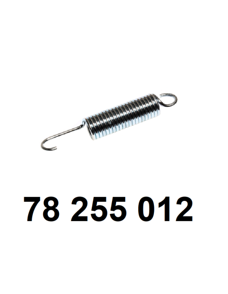 ressort de rappel de pédale d'embrayage.