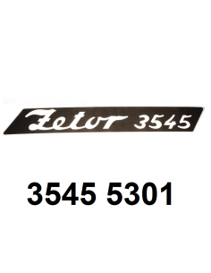 autocollant de capot 3545.