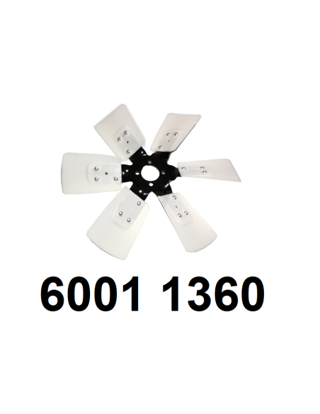 ventilateur 6 pales .