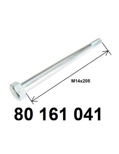vis de serrage trompette M14x205.