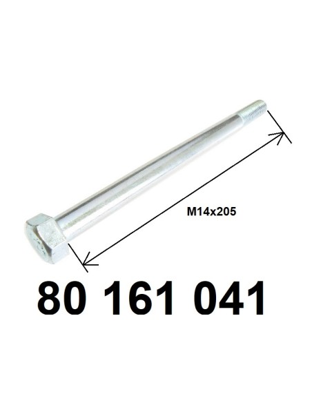 vis de serrage trompette M14x205.