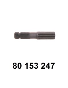 embout de prise de force 1000 t/mn.