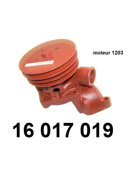 pompe à eau complète.
