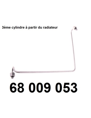 conduite d'injection n°3.